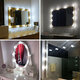 Tri-Color Dimmable USB 6/10/14LEDs Vanity Mirror Lamp Kit Makeup Headlight Dresser Lamp Tri-Color Dimmable USB 6/10/14LEDs Vanity Mirror Lamp Kit Makeup Headlight Dresser Lamp