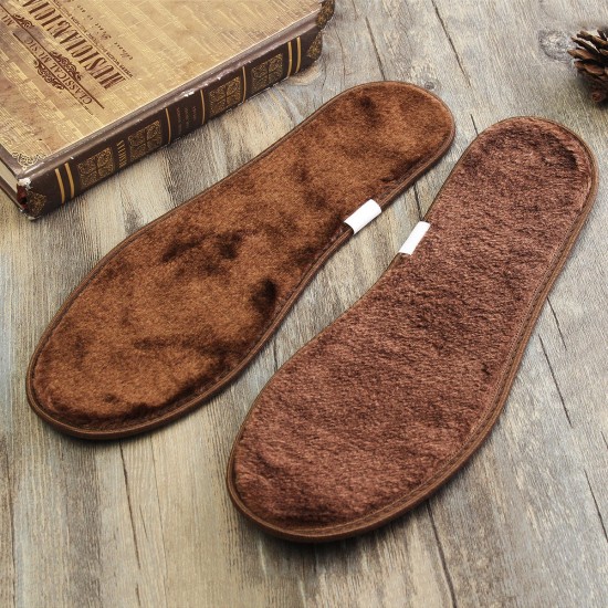 1 Pair Unisex Bamboo-Carbon Deodorant Insoles Pads Inner Soles Winter Warmer