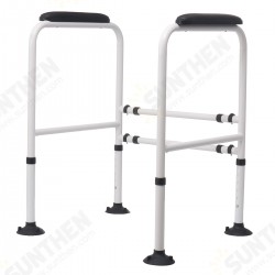 Adjustable Toilet Safety Frame Hand Rail Grab Bar Support for Elderly Bathroom Adjustable Toilet Safety Frame Hand Rail Grab Bar Support for Elderly Bathroom