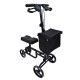 Mobility Knee Walker Scooter Roller Crutch Leg Steerable Foldable Design Adjustable Height Adjustable Locking Hand Brake