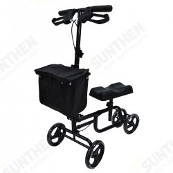 Mobility Knee Walker Scooter Roller Crutch Leg Steerable Foldable Design Adjustable Height Adjustable Locking Hand Brake Mobility Knee Walker Scooter Roller Crutch Leg Steerable Foldable Design Adjustable Height Adjustable Locking Hand Brake