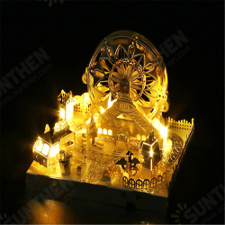 3D DIY Assembled Model Amusement Park Carousel Ferris Wheel Roller Coaster Puzzle Educational Toy model Building 3D DIY Assembled Model Amusement Park Carousel Ferris Wheel Roller Coaster Puzzle Educational Toy model Building