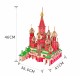 3D Wooden Simulation Assembly Building Model Gothic house/ Dream Villa/ St. Vasey Church For Children Toys