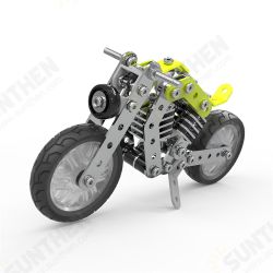 3D Metal Puzzle Model Building Stainless Steel Harley Motorcycle 158PCS 3D Metal Puzzle Model Building Stainless Steel Harley Motorcycle 158PCS
