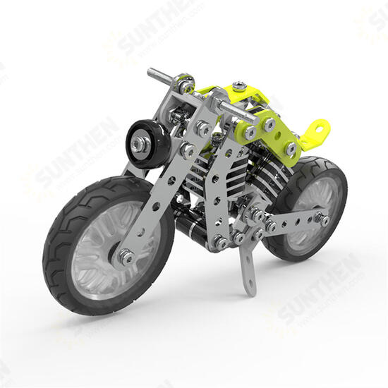 3D Metal Puzzle Model Building Stainless Steel Harley Motorcycle 158PCS