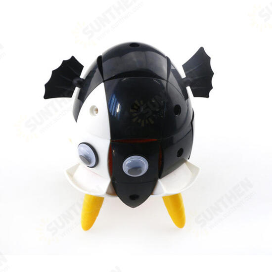 NS002 90PCS Magnetic Magic Wisdom Ball Black White Penguin Blocks Various Deformation Toys