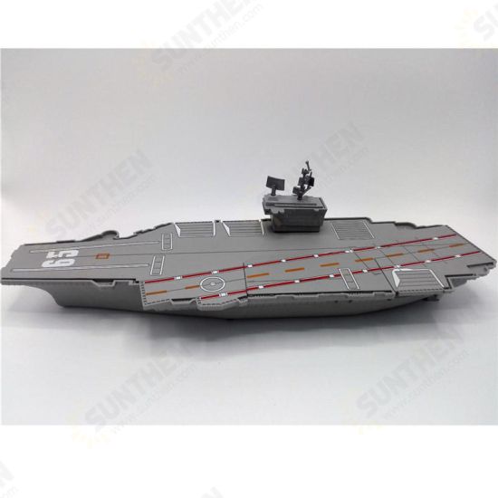 Simulation Aircraft Carrier Static Model With Six Airplane For Kids Children Christmas Gift Toys