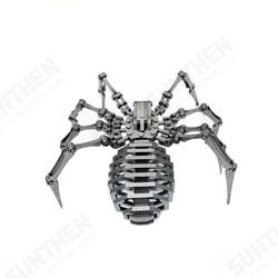 Steel Warcraft 3D Puzzle 64pcs DIY Assembly Spider Toys DIY Stainless Steel Model Building Decor 12.5*12.5*3.5cm Steel Warcraft 3D Puzzle 64pcs DIY Assembly Spider Toys DIY Stainless Steel Model Building Decor 12.5*12.5*3.5cm