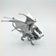 Steel Warcraft DIY 3D Puzzle Dragon Toys Stainless Steel Model Building Decor 16*5.3*14cm