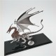 Steel Warcraft DIY 3D Puzzle Dragon Toys Stainless Steel Model Building Decor 16*5.3*14cm