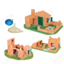 Wisdom Built DIY Model Building Castle Bricks Construction Building A House Beach Toy Wisdom Built DIY Model Building Castle Bricks Construction Building A House Beach Toy