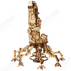 Wooden DIY Assembling Robot Decoration Toys Model Building Wooden DIY Assembling Robot Decoration Toys Model Building