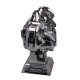 YM-N033 165*95*175mm MU DIY Jigsaw Puzzle Toy 3D Metal Stainless Steel Autorobot Kit Kids Gift
