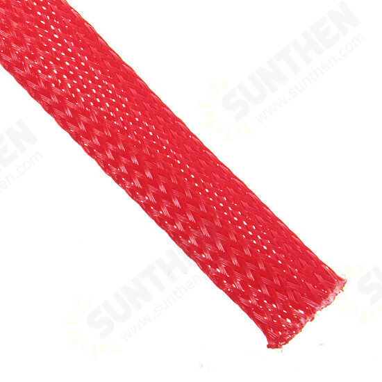 10M 12mm Braided Expandable Wire Gland Sleeving High Density Sheathing