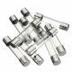 10Pcs 1A-3.15A Glass Quick Blow Fast Acting Fuses 6mm x 30mm