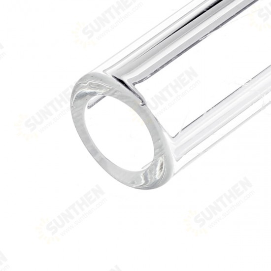 10Pcs 300mm Length OD 7mm 2mm Thick Wall Lab Borosilicate Glass Blowing Tube