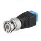 10Pcs BNC Male Connector Audio Video Q9 Joint 2 Bit Twisted Wire Press Joint Jack Connector