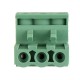 10pcs 2 EDG 5.08mm Pitch 3Pin Plug-in Screw PCB Terminal Block Connector Right Angle