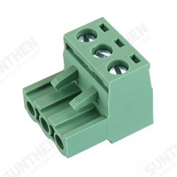 10pcs 2 EDG 5.08mm Pitch 3Pin Plug-in Screw PCB Terminal Block Connector Right Angle 10pcs 2 EDG 5.08mm Pitch 3Pin Plug-in Screw PCB Terminal Block Connector Right Angle