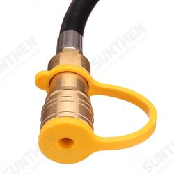 12inch Propane Adapter Hose Adapter Converter 3/8 Female Replacement For Reducing Valve 3.66 Meter