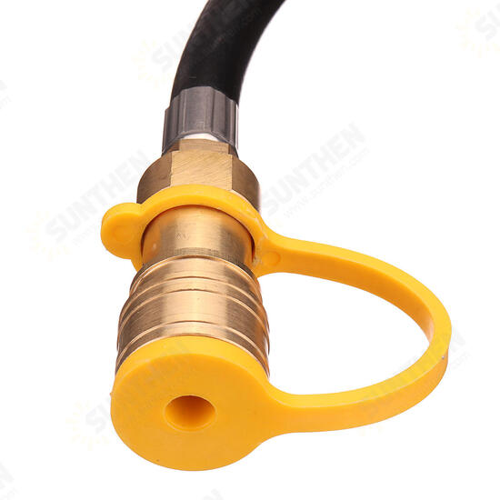 12inch Propane Adapter Hose Adapter Converter 3/8 Female Replacement For Reducing Valve 3.66 Meter