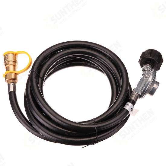 12inch Propane Adapter Hose Adapter Converter 3/8 Female Replacement For Reducing Valve 3.66 Meter