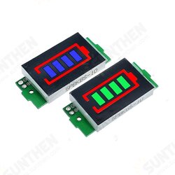 1S-8S Single 3.7V Lithium Battery Capacity Indicator Module 4.2V Blue Display Electric Vehicle Battery Power Tester Li-ion 1S-8S Single 3.7V Lithium Battery Capacity Indicator Module 4.2V Blue Display Electric Vehicle Battery Power Tester Li-ion