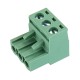 2 EDG 5.08mm Pitch 3Pin Plug-in Screw PCB Terminal Block Connector Right Angle