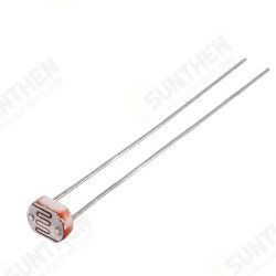 20pcs Light Dependent Resistor LDR 5MM Photoresistor Photoelectric Switch Element Photo5516 20pcs Light Dependent Resistor LDR 5MM Photoresistor Photoelectric Switch Element Photo5516