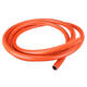 2M High Pressure 8mm Orange Gas Hose Kit + 2 Hose Clips