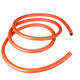 2M High Pressure 8mm Orange Gas Hose Kit + 2 Hose Clips