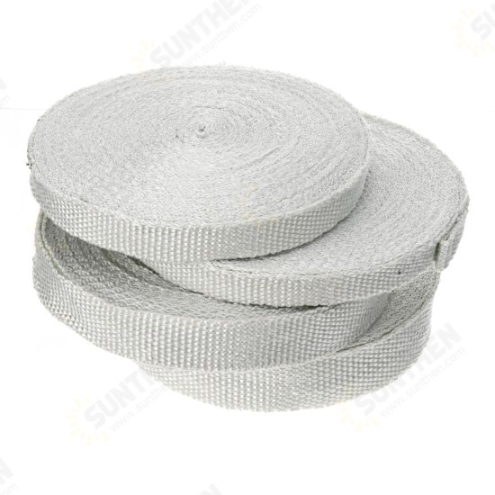 30M 3mm Fibreglass Sealing Tape Rope Gasket Repair Building Materials 25mm/30mm/40mm/50mm Width