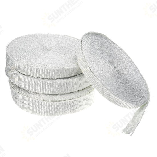 30M 3mm Fibreglass Sealing Tape Rope Gasket Repair Building Materials 25mm/30mm/40mm/50mm Width