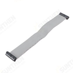 3Pcs 2.54mm FC-34P IDC Flat Gray Cable LED Screen Connected to JTAG Download Cable