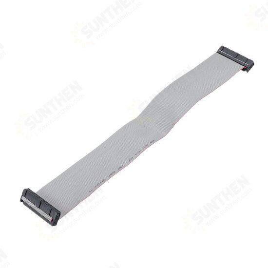 3Pcs 2.54mm FC-34P IDC Flat Gray Cable LED Screen Connected to JTAG Download Cable