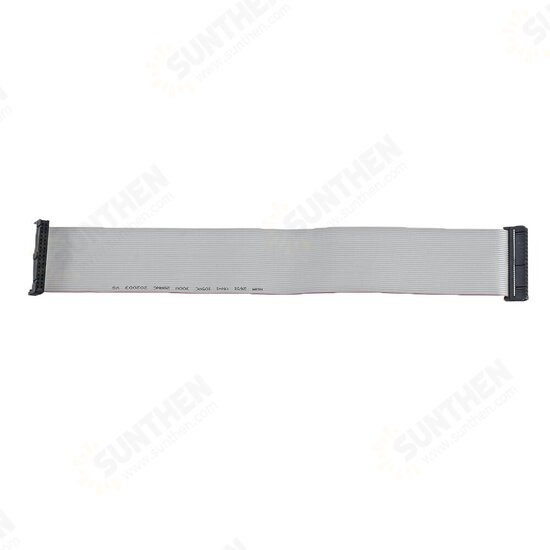 3Pcs 2.54mm FC-34P IDC Flat Gray Cable LED Screen Connected to JTAG Download Cable