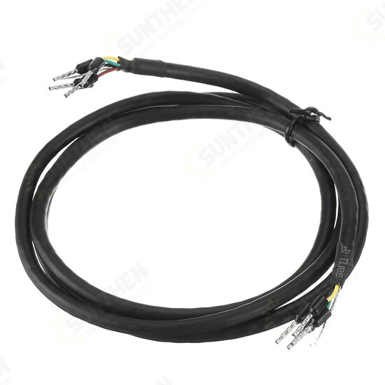 3Pcs 24AWG 4-Core Twisted Pair Shielded Cable RS485 RS232 CAN Data Communication Line 1M