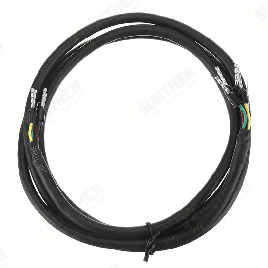 3Pcs 24AWG 4-Core Twisted Pair Shielded Cable RS485 RS232 CAN Data Communication Line 1M