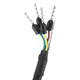 3Pcs 24AWG 4-Core Twisted Pair Shielded Cable RS485 RS232 CAN Data Communication Line 1M