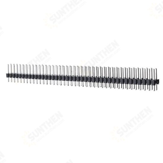 3Pcs Pin Header 2.54 pitch 2*40P Color Double-row Needle Double-row Straight Needle