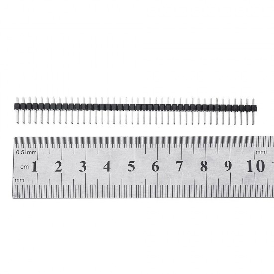 3Pcs Pin Header 2.54 pitch 2*40P Color Double-row Needle Double-row Straight Needle