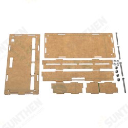 3Pcs Transparent Acrylic Case Protective Housing For 8 Channel Relay Module 3Pcs Transparent Acrylic Case Protective Housing For 8 Channel Relay Module
