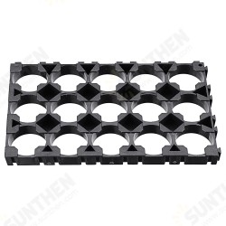 3x5 Battery Spacer Plastic Holder 18650 Lithium Battery Support Combination Fixed Bracket With Bayonet