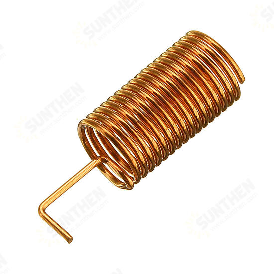 433MHz SW433-TH10 Copper Spring Antenna For Wireless Communication Module