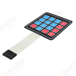 4x4 Matrix Array 16 Key Membrane Switch Keypad Keyboard for Arduino/AVR 4x4 Matrix Array 16 Key Membrane Switch Keypad Keyboard for Arduino/AVR