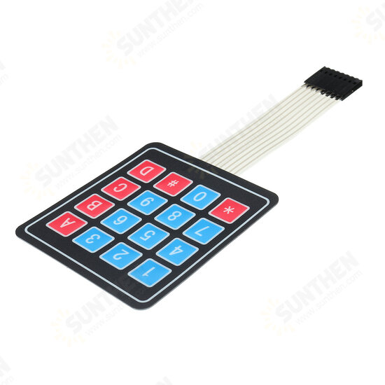 4x4 Matrix Array 16 Key Membrane Switch Keypad Keyboard for Arduino/AVR