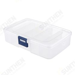 5 Grid Electronic Components Project Storage Assortment Box Bead Organizer Jewelry Box Plastic Storage Case 5 Grid Electronic Components Project Storage Assortment Box Bead Organizer Jewelry Box Plastic Storage Case