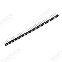 5Pcs 1*40P Curved Needle Gold Plated Single Curved Needle 2.54MM Pin Connector