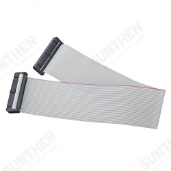 5Pcs 2.54mm FC-34P IDC Flat Gray Cable LED Screen Connected to JTAG Download Cable 5Pcs 2.54mm FC-34P IDC Flat Gray Cable LED Screen Connected to JTAG Download Cable