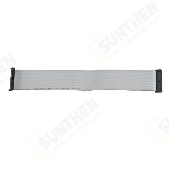 5Pcs 2.54mm FC-34P IDC Flat Gray Cable LED Screen Connected to JTAG Download Cable